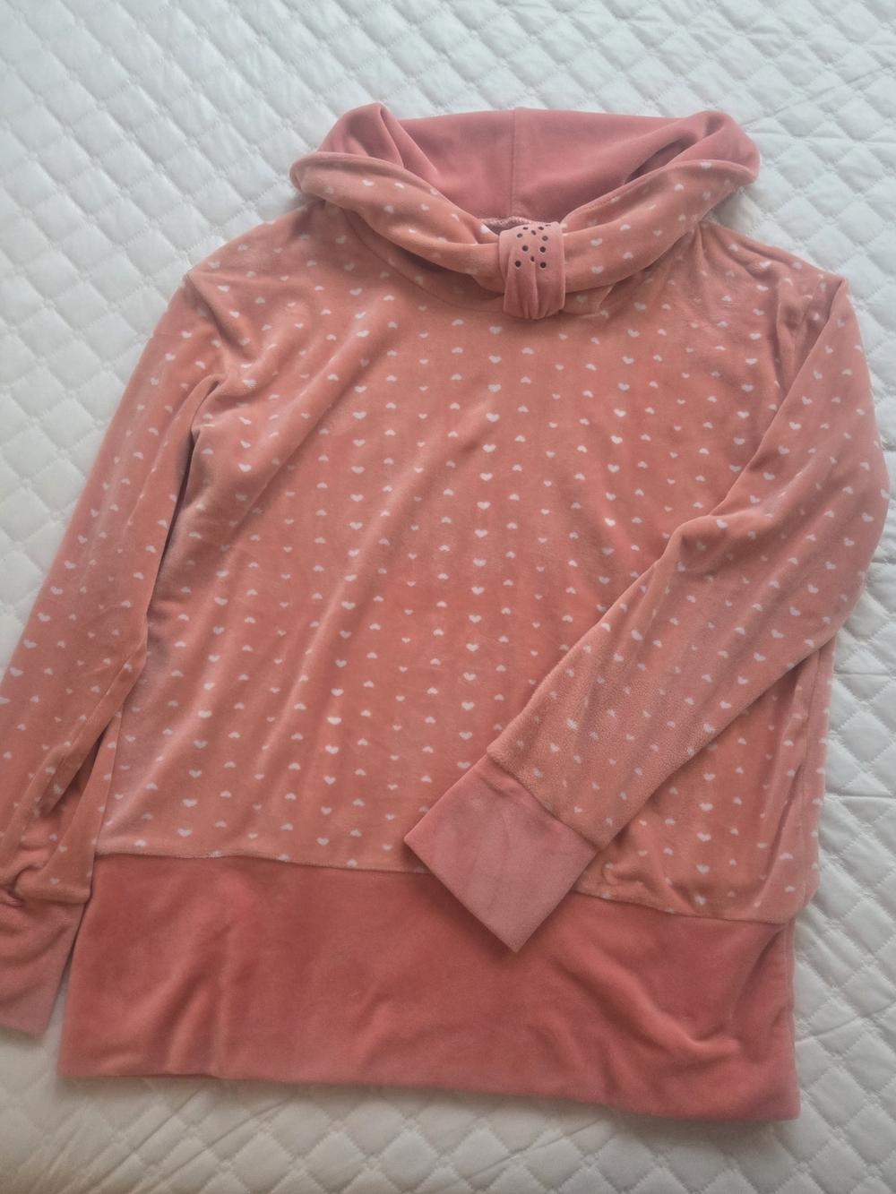 Soft Coral Cowl Neck Women's Sweater